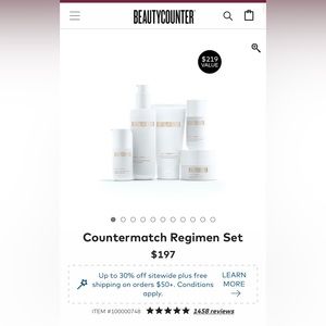 Beautycounter Countermatch Regimen Set